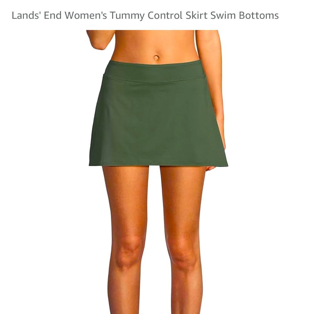 Lands’ End swim skirt dark green size women’s plus 22W